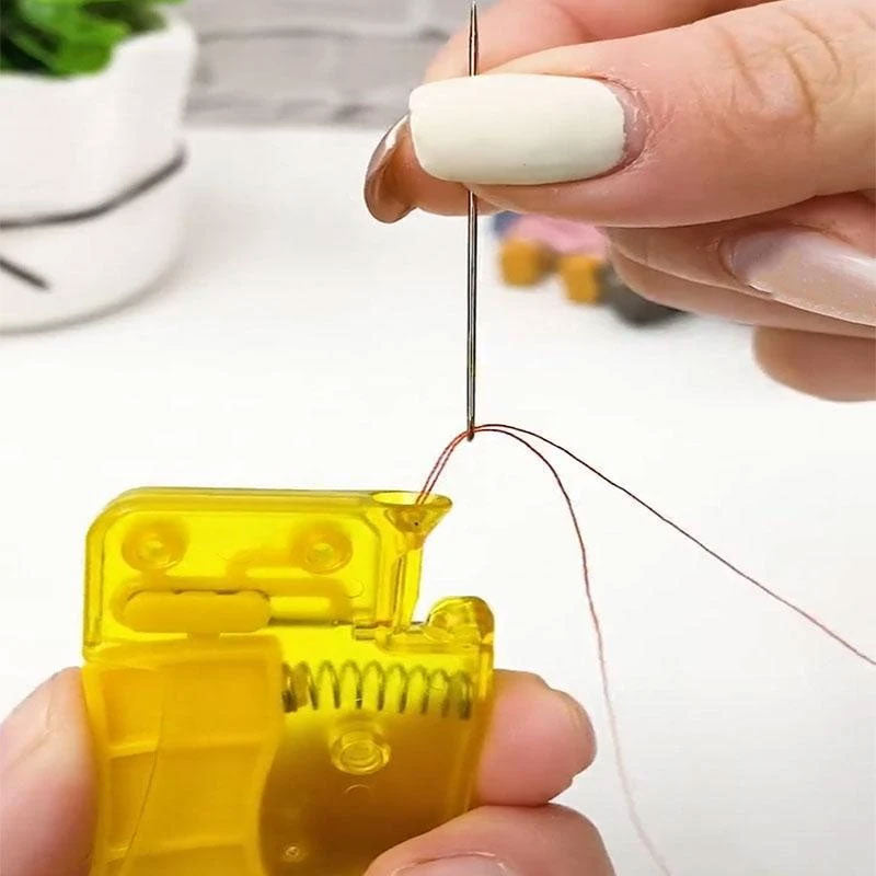 Automatic Needle Threader Sewing Needle Device