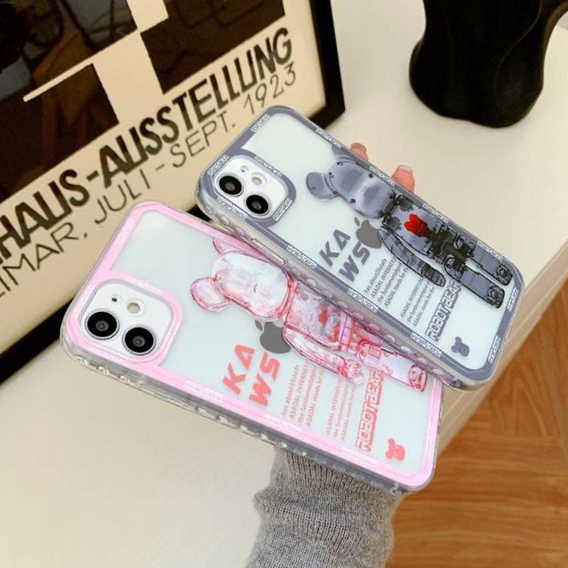 Violent Bear Phone Case for iPhone