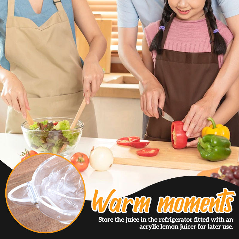 🍋 Acrylic Boat Shaped Lemon Squeezer clip