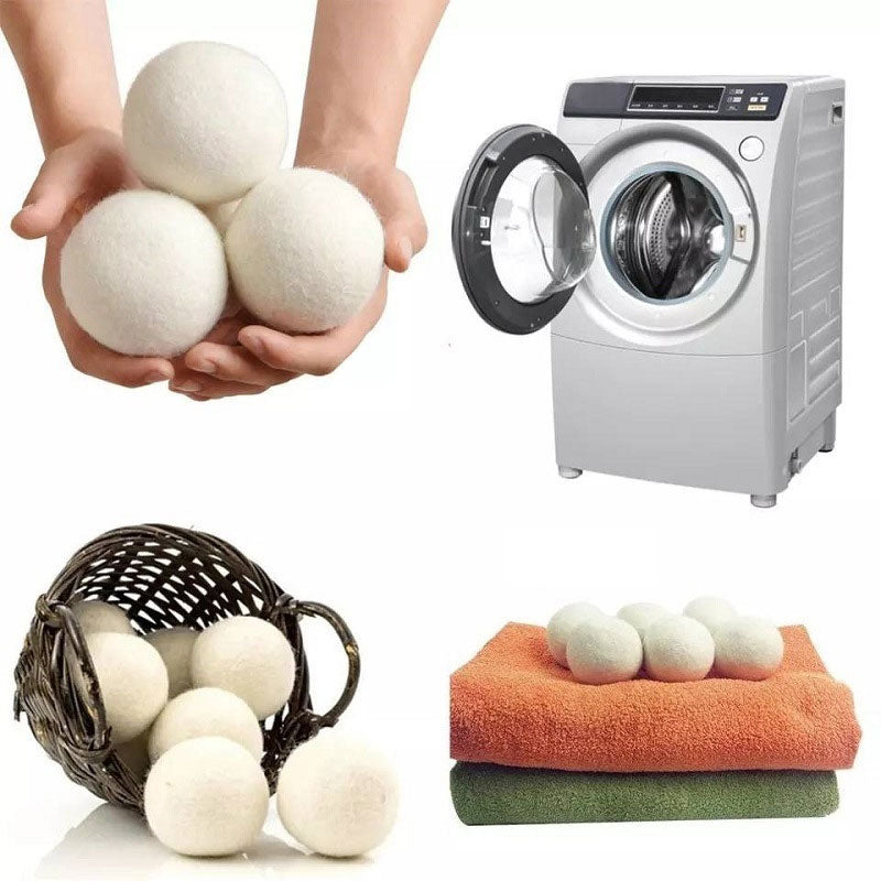 Wool Dryer Balls - Natural Fabric Softener