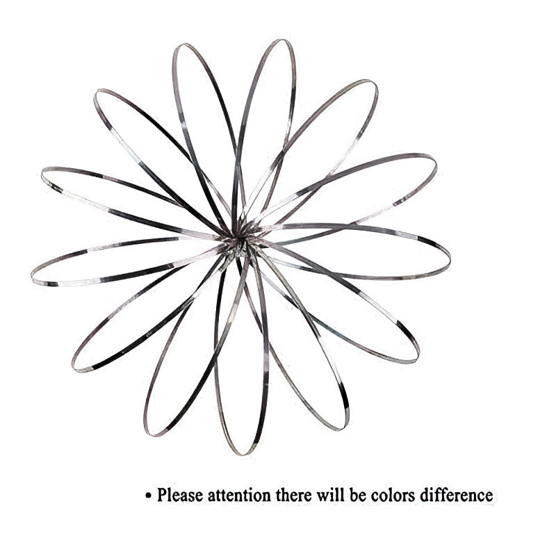 Stainless Steel Firm Flow Ring Magic Bracelet Toy