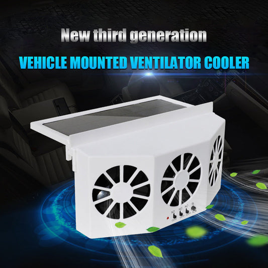 Auto Solar Ventilating Fan for Car