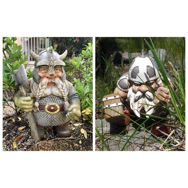 Viking Victor Norse Dwarf Gnome Statue