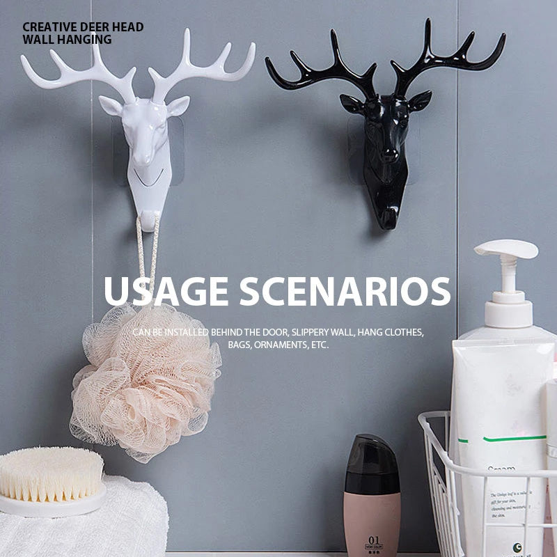Creative Deer Head Wall Hanging