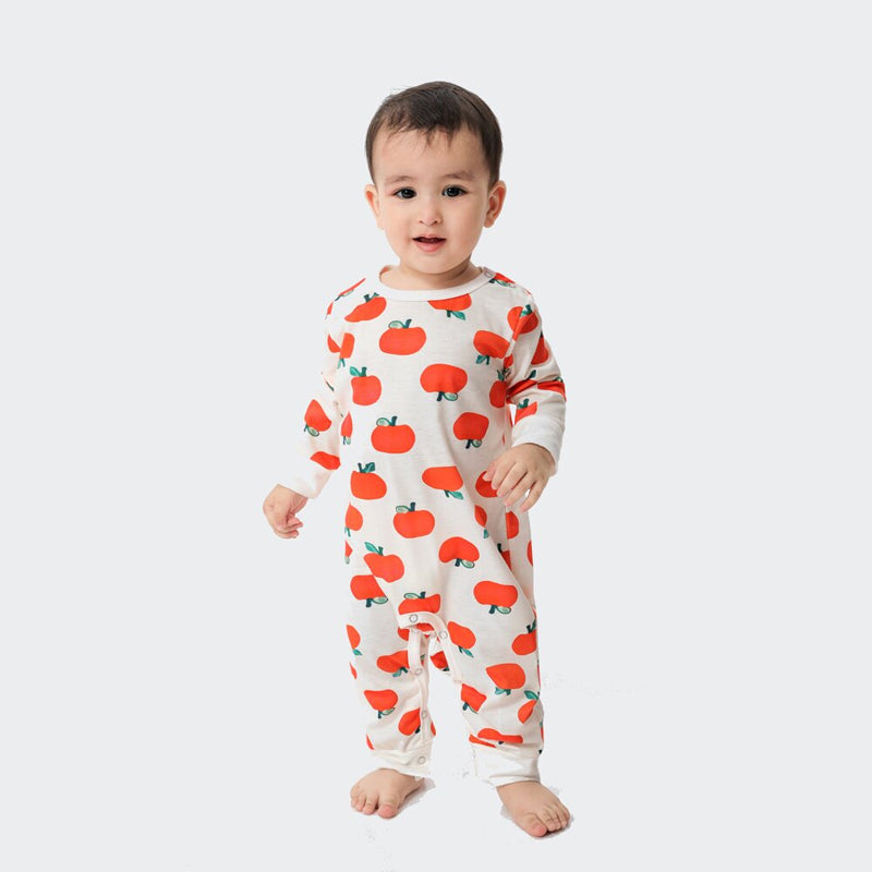 Halloween Pumpkin Full Print Family Pajamas Set