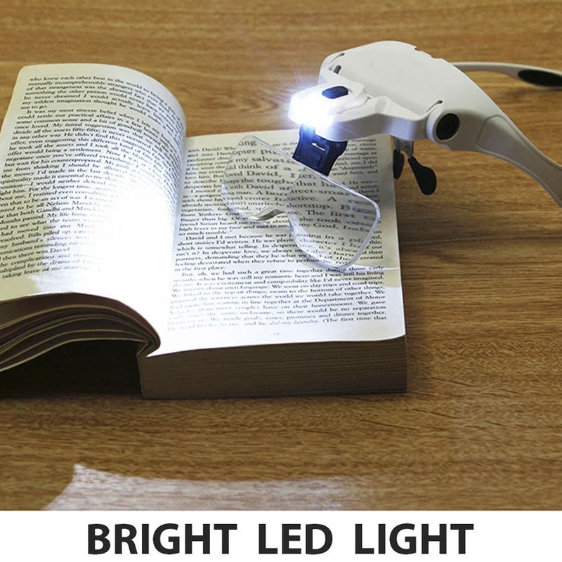Magnifying Glasses with Light