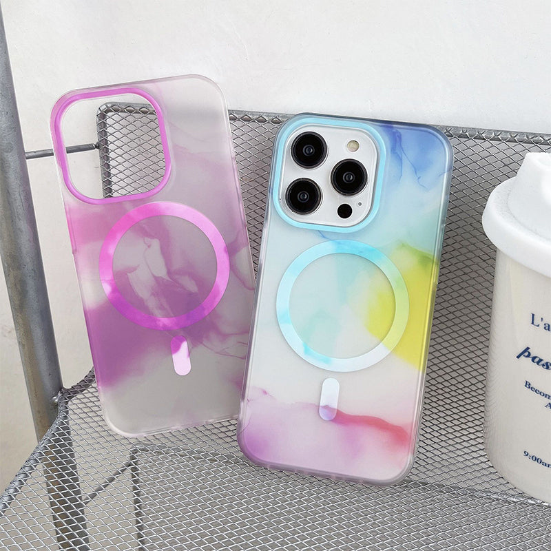Watercolor Magnetic Mobile Phone Case