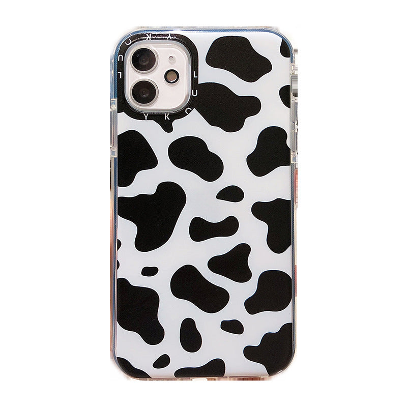 Cow Pattern Flower Pattern Phone Case