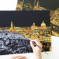 Scratch Painting World Sightseeing Pictures Scraping Image Drawing Paper Home Decoration