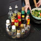 Plastic Turntable Storage Tray Kitchen