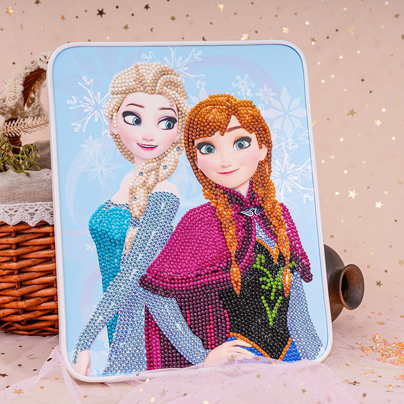 Princess Diamond Stickers Handmade Diy