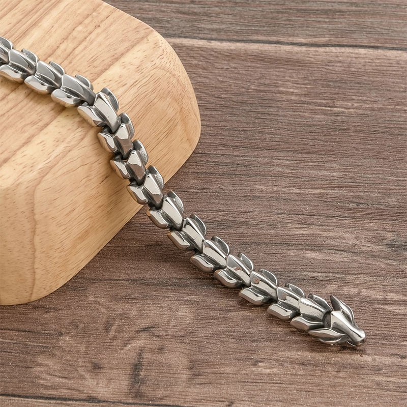 Dragon Keel Chain Link Bracelet for Men
