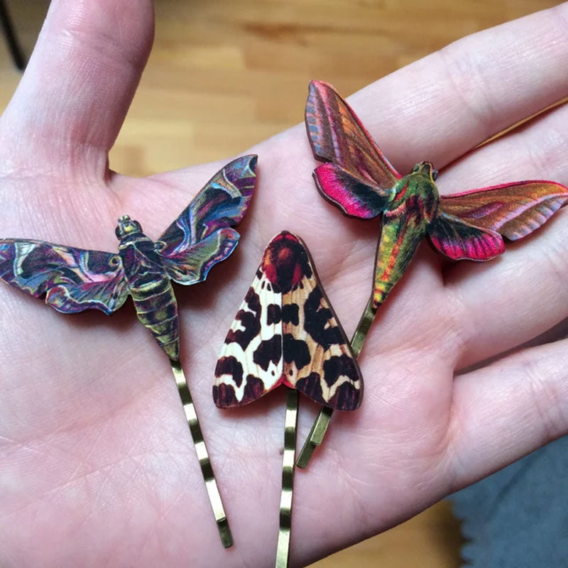 Hawk Moth Hair Clip