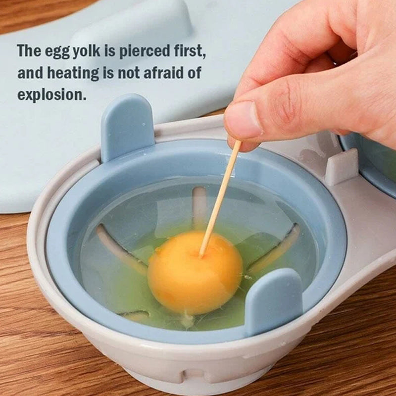 Edible Silicone Drain Egg Boiler