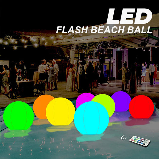Led Flashing Beach Ball