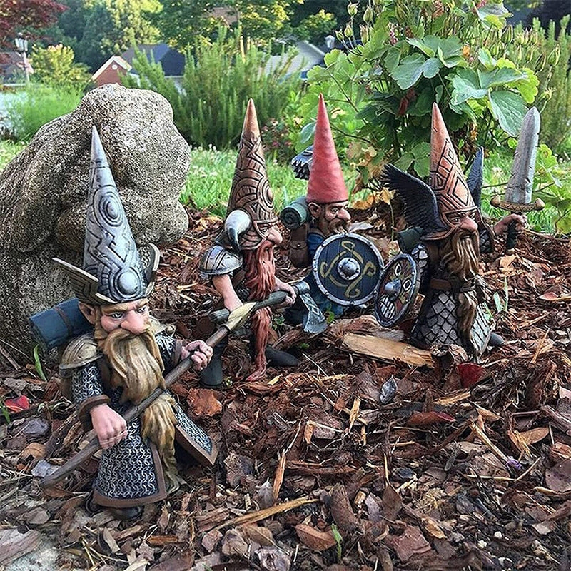 Garden Gnomes Decorate The of Guard