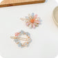 Ladies Flower Hair Clip Cute Rhinestone Decoration