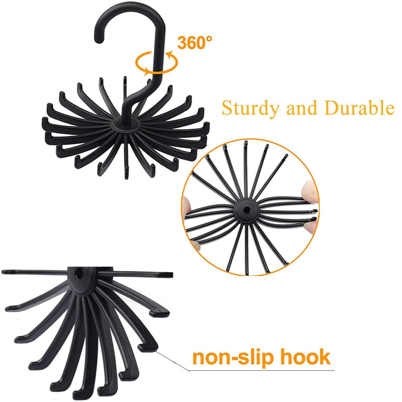 Shelf Bracket with Tie Hook（4Pcs)