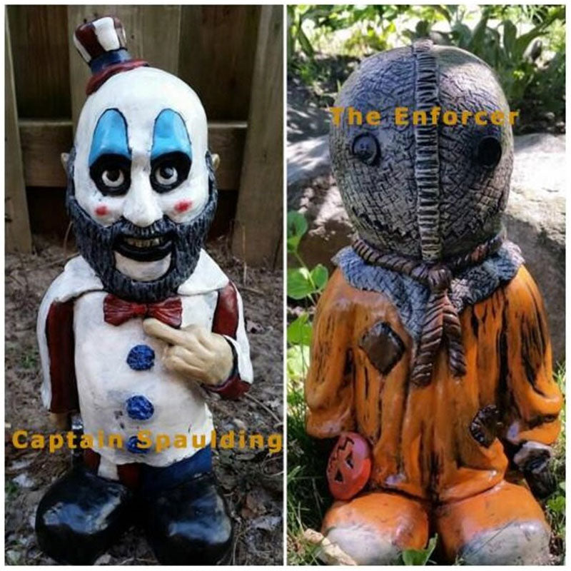 Horror Movie Garden Gnomes Killer