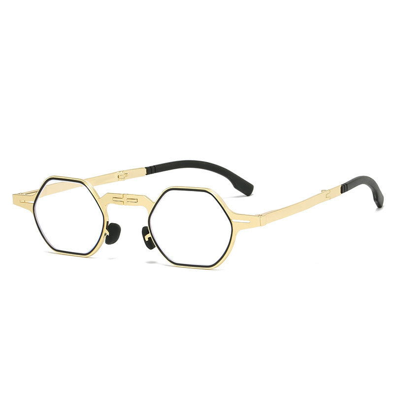 🔥2022 Hot Sell 🔥 Ultra Light Titanium Material Screwless Foldable Reading Glasses