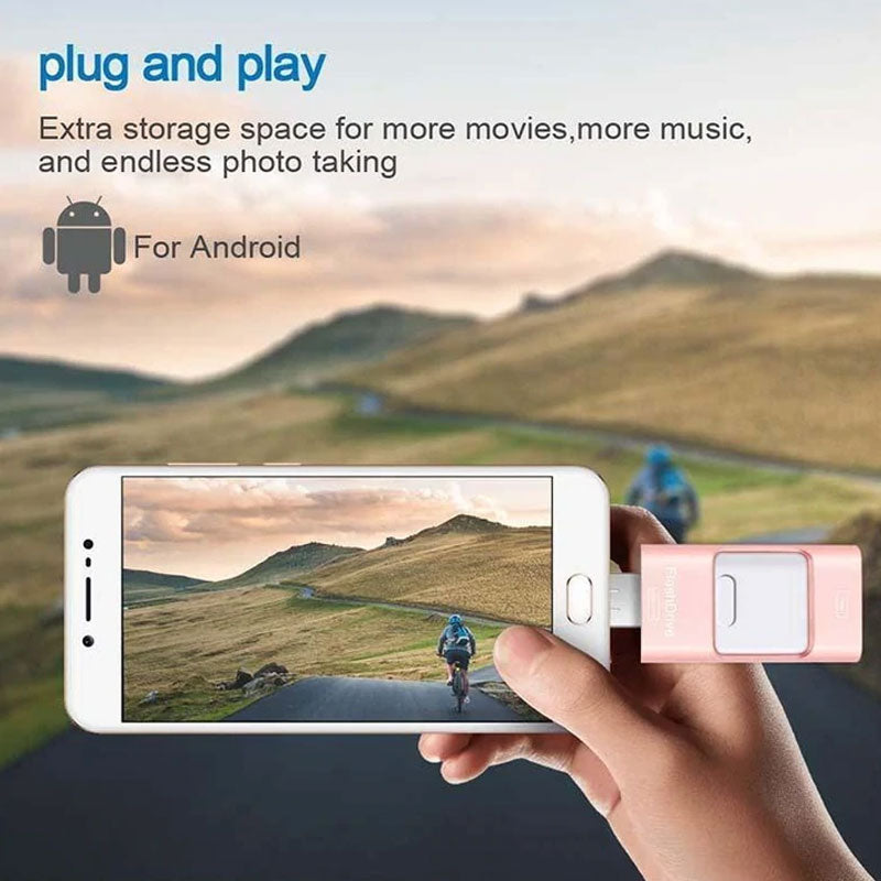 4-in-1 Mobile Phone USB 3.0 Flash Drives