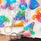 Crystal Resin Epoxy 26 Letters Keychain Mould