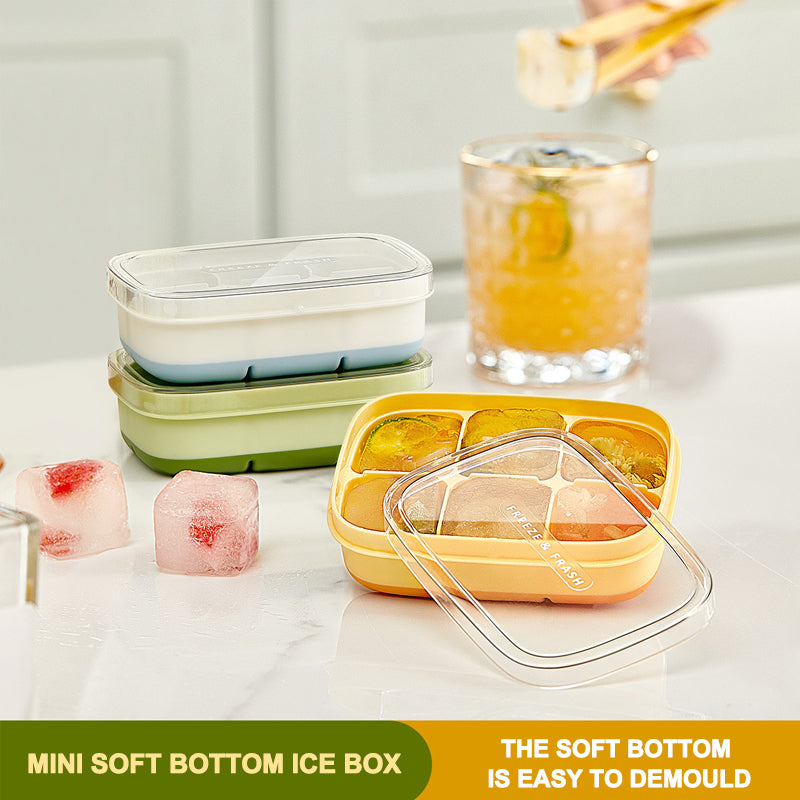 Mini Bread Ice Tray - 6 Grids