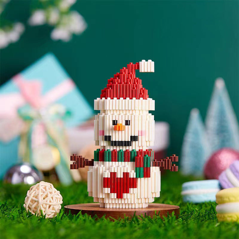 New Christmas Building Block Series Santa Claus