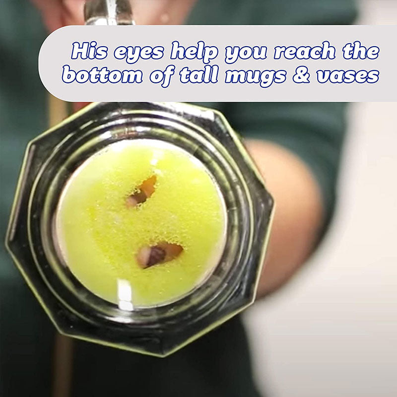 Smiling Face Cleaning Sponge