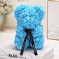 New Valentine's Day Gift Eternal Flower Rose Bear Creative Simulation PE Foam