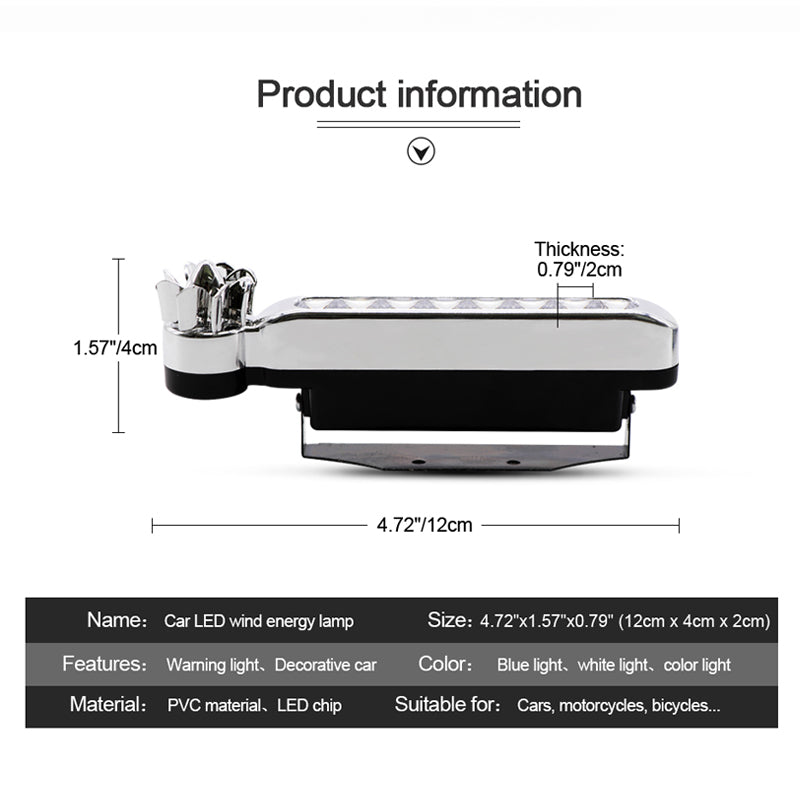 3-color New Wind Energy Lights