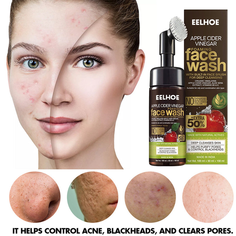Apple Cider Vinegar Foaming Face Wash