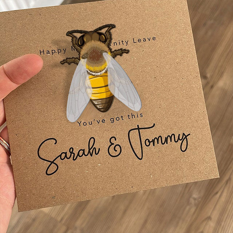 Wooden Bee Brooch🐝