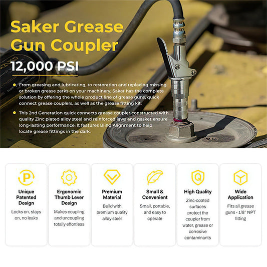 Grease Gun Coupler