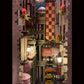 DIY Wooden Diagon Alley Bookshelf Art Bookends