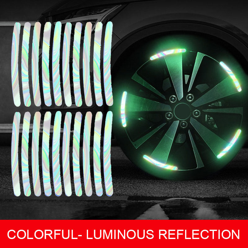 20PCS Car Tire Reflective Stickers