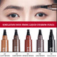 Simulation Four-prong Liquid Eyebrow Pencil