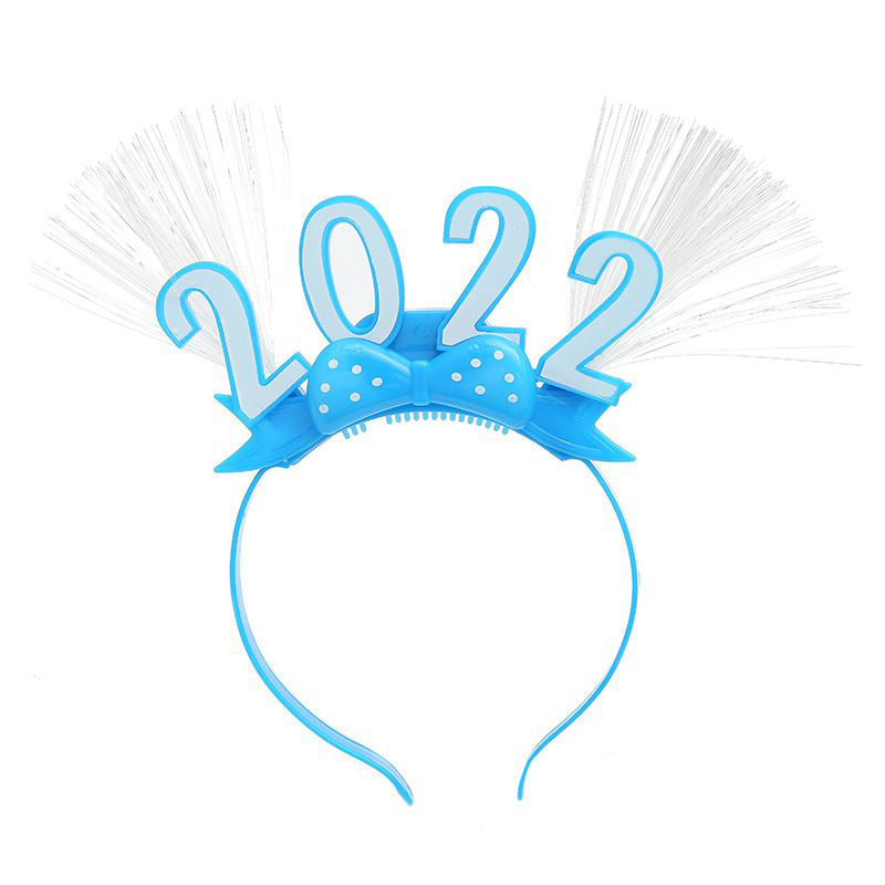 2022 LED Light Up Glasses & Crowns Headband