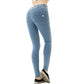 Mid Rise Denim Shaping Leggings