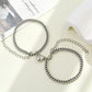 Cuban Chain Couple Bracelet (1 Pair)