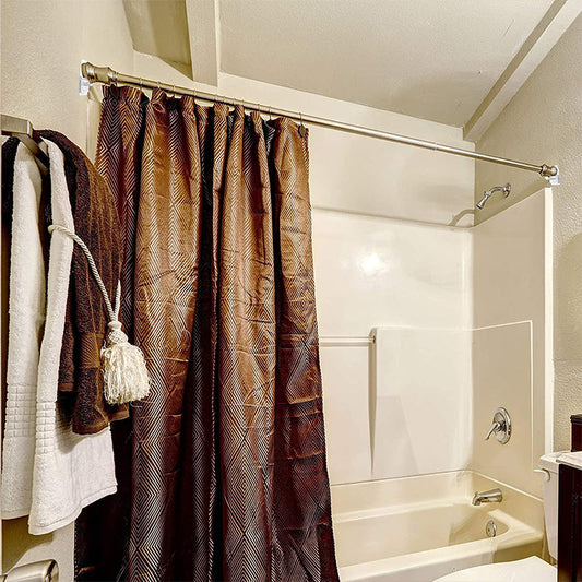 Adhesive Shower Curtain Rod Holder