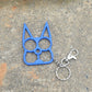 Justice Cat Two Finger Buckle with Key Ring