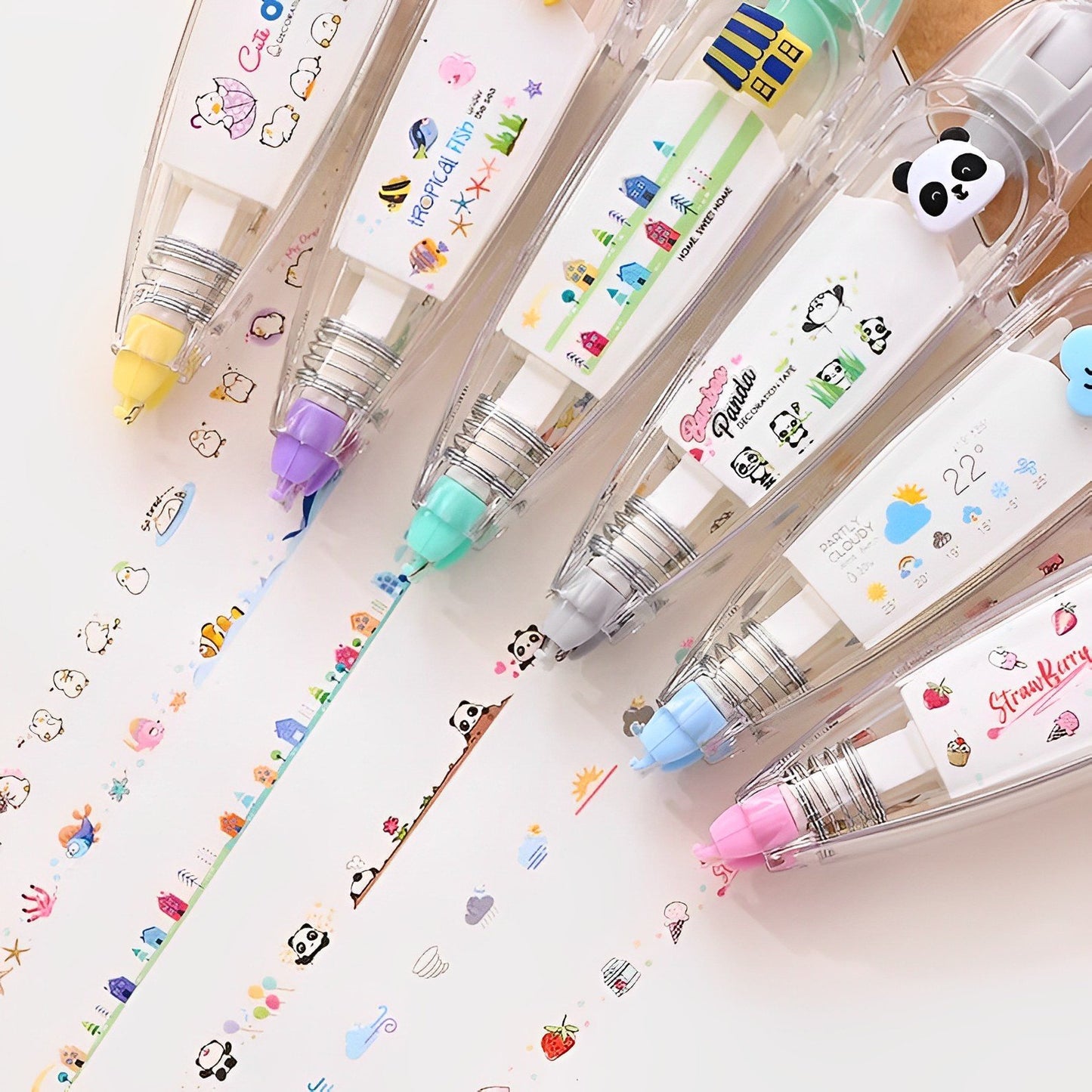 DIY Cute Animals Press Type Decorative Pen🔥Buy More Save More