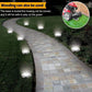 Solar Powered Floor Path LED Light