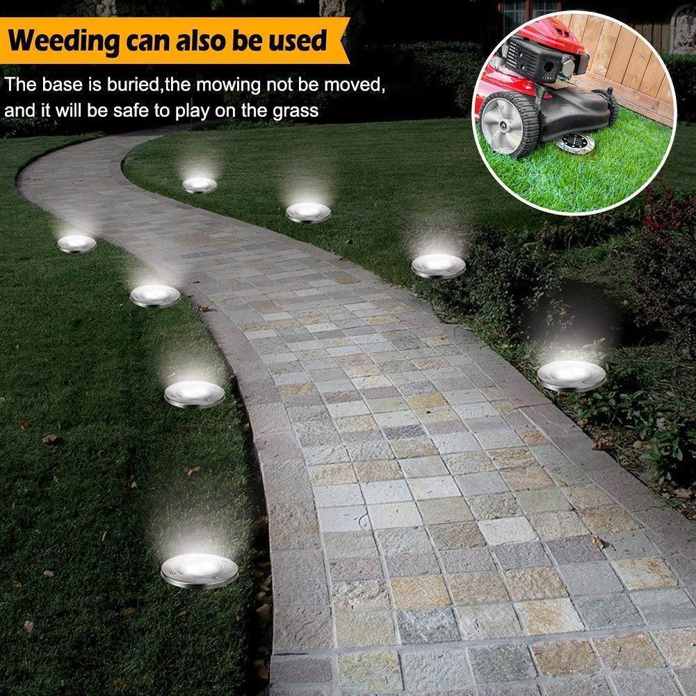 Solar Powered Floor Path LED Light