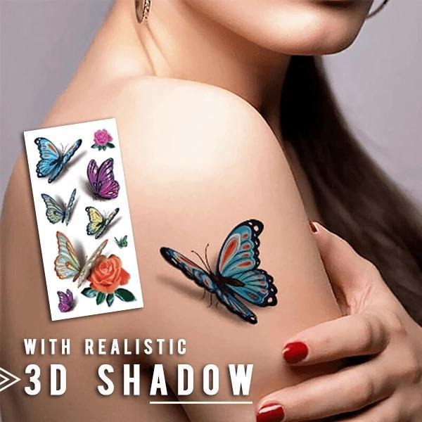 🦋Trendy 3D Tattoo Stickers（10pcs)