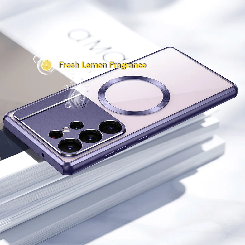 Ultra Magnetic Suction Folding Bracket Aromatherapy Phone Case