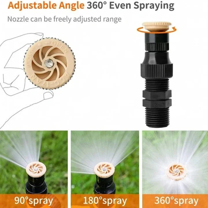 🔥Summer Hot Sale🔥360° ROTATION AUTO IRRIGATION SYSTEM GARDEN LAWN SPRINKLER