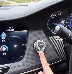 Zinc Alloy One-Key Start Cover😎图片都带标