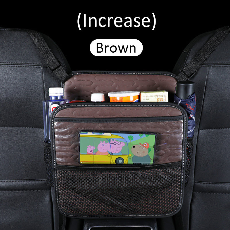 Car Seats Leather Net Pocket